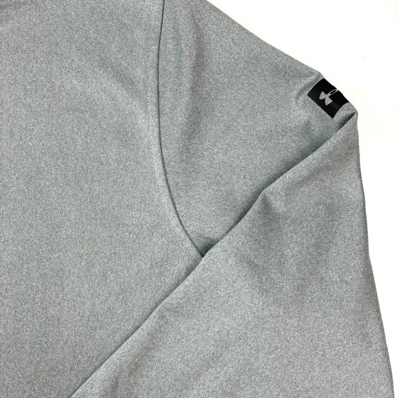 UnderArmour Men’s Gray Heather Coldgear Loose Full Zip Athletic Jacket Size XXL - Picture 3 of 14